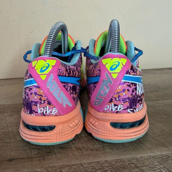 Asics Gel Noosa Tri 10 Women's Size 8 US Triathlon Running Shoes Multicolor - Picture 2 of 8